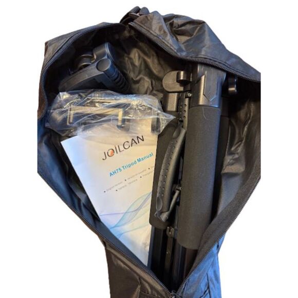 JOILCAN Tripod Camera 74" Tall Camera Stand DSLR compat Canon iPhone Max 15 LB - Picture 8 of 8